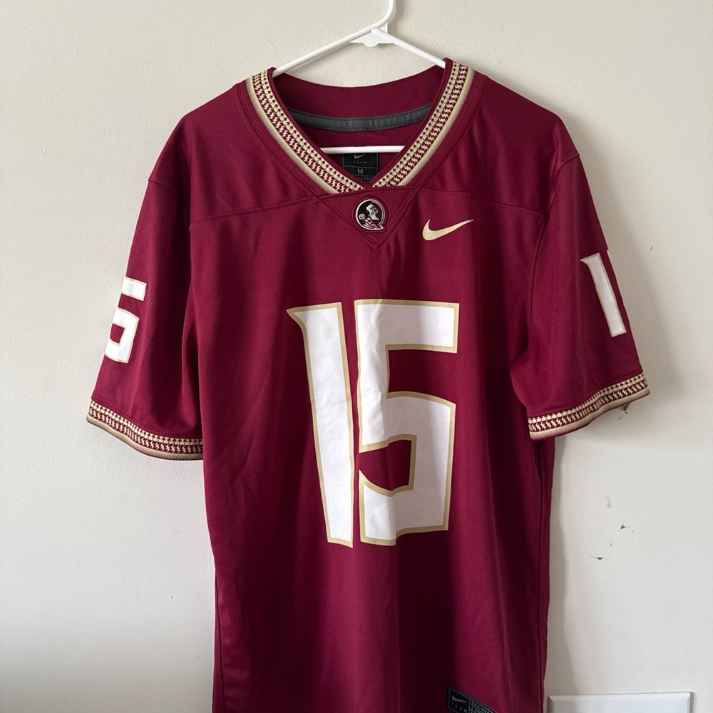 Nike Men's Burgundy Football Jersey